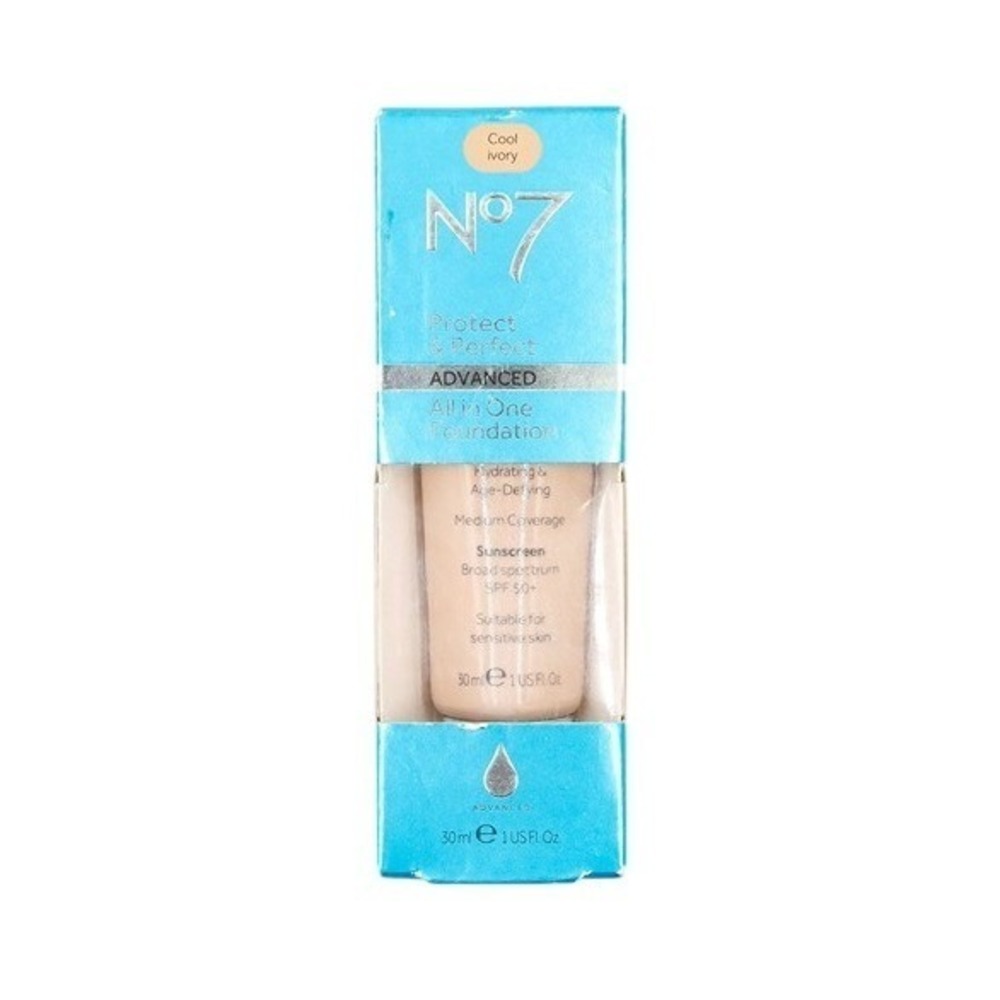 No7 - Protect & Perfect Foundation - 5 Cool Ivory - 30 ml / 1 fl oz‎